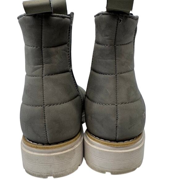 "TOMS"Bootie, Green, Skyler Boot, SZ 7, Block Heel, Tween, Preppy, Outdoors - Picture 8 of 12